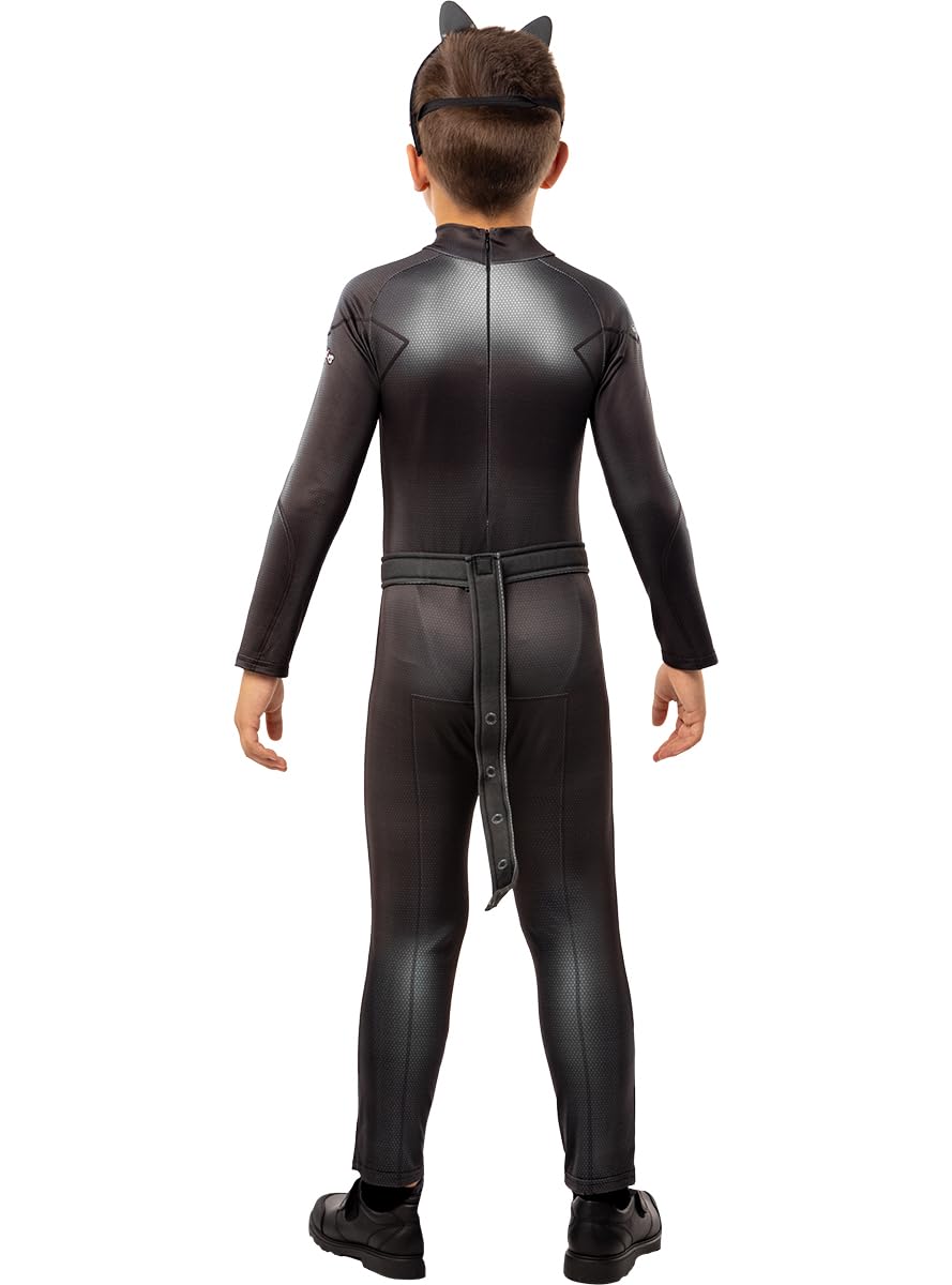 Funidelia | Costume di Cat Noir - Miraculous Ladybug per bambino - Cartoni Animati, Ladybug, Miraculous - Costume per bambini e accessori per Feste, Carnevale e Halloween - Nero