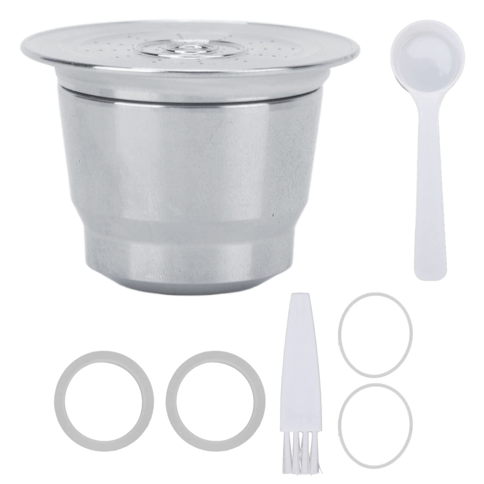 Capsules réutilisables de dosette de café, en acier inoxydable de qualité alimentaire, rechargeable, filtre de remplacement de tasse pour U