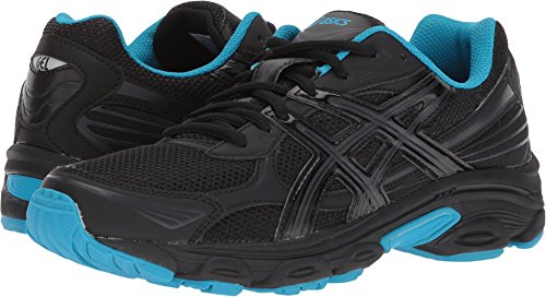 Asics Women's Gel Vanisher Black/Phantom/Island Blue Running Shoe 9.5 B(M) US