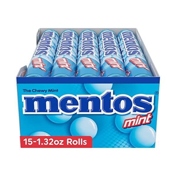 Mentos Peppermint (Economy Case Pack) 1.32 Oz Roll (Pack of 15) by Mentos [Foods] – Bild 3