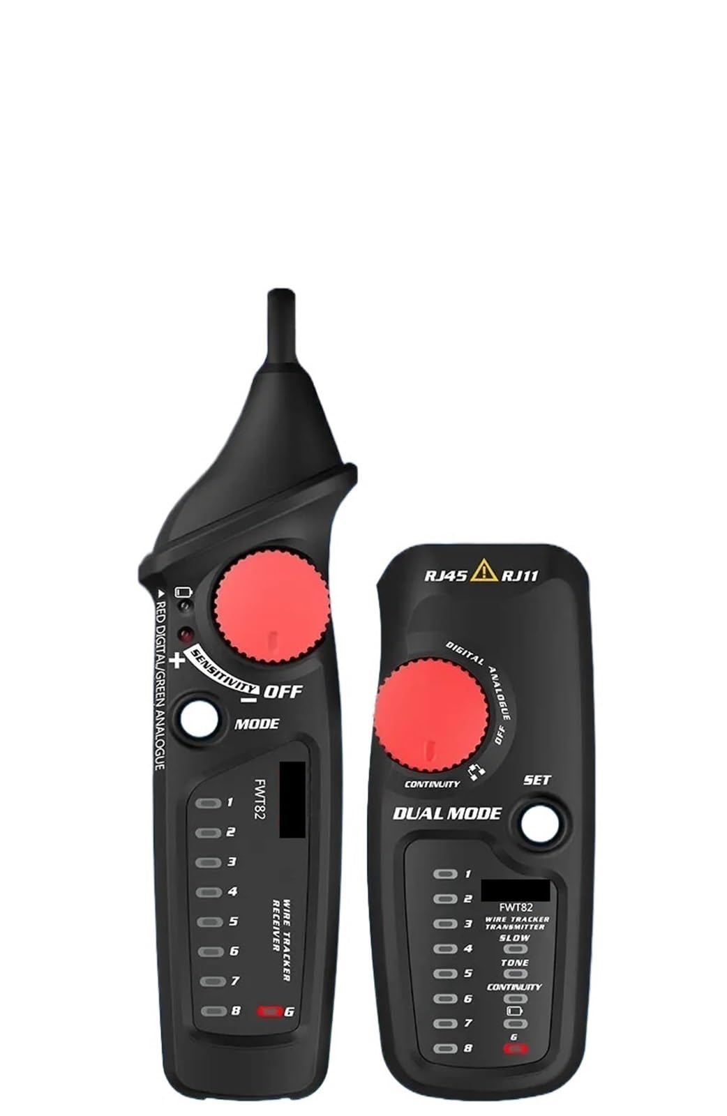 Cable Tracker, Dual Mode Network Cable Tracker Wire Toner RJ45 RJ11 Ethernet LAN Tracer Analyzer Detector Line Finder