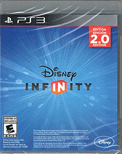  Disney Infinity 2.0 Marvel Super Heroes - Solo gioco di ricambio per PS3 - Base o figure non incluse