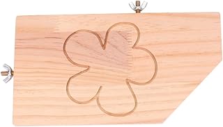 Ipetboom Gaiola Para Animais De Estimação Plataforma Hamster Trampolim Bichinhos De Estimação Pequenos Brinquedos De Plataforma Para Animais De Estimação Pedal Animais Pequenos De Madeira