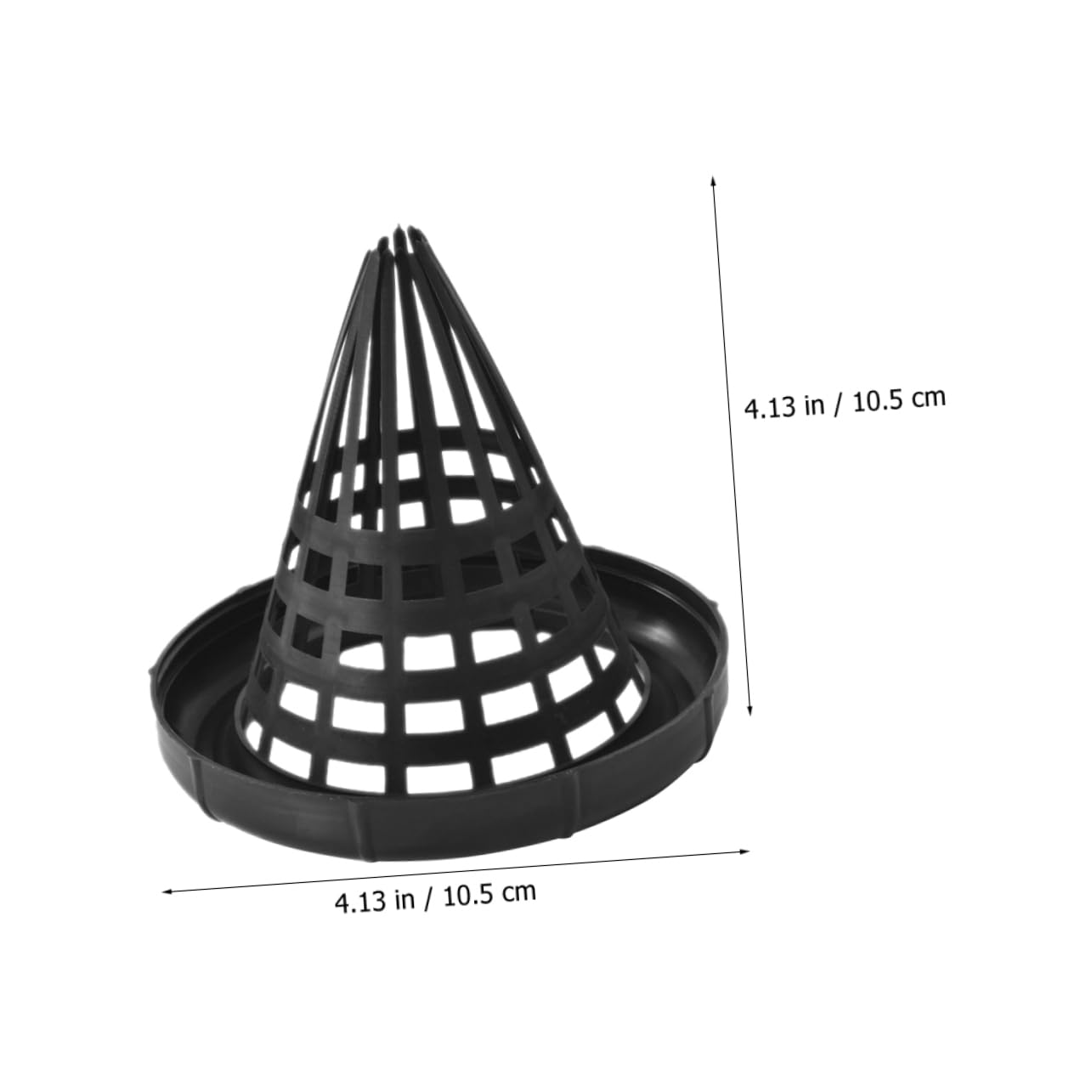 Yardwe 6Pcs Portable Fishing Cage Lids 4.13In Lightweight Covers for EEL Shrimp Loach Trap Net Easy to Clean Outdoor Bait Trap Accessories