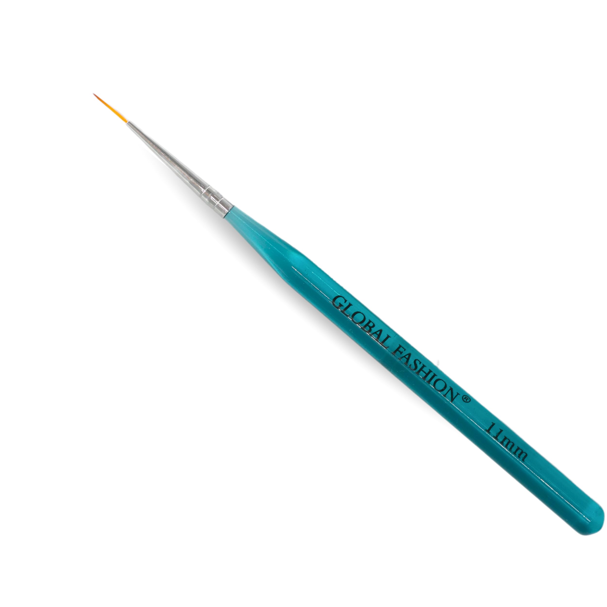 GLOBAL FASHION Professional Nail Art Brushes Set Nail Art Liner Brush and Nail Dotting Pen Gel Polish Painting Tools For Nail Art Design (7mm, 9mm, 11mm | | (11mm)