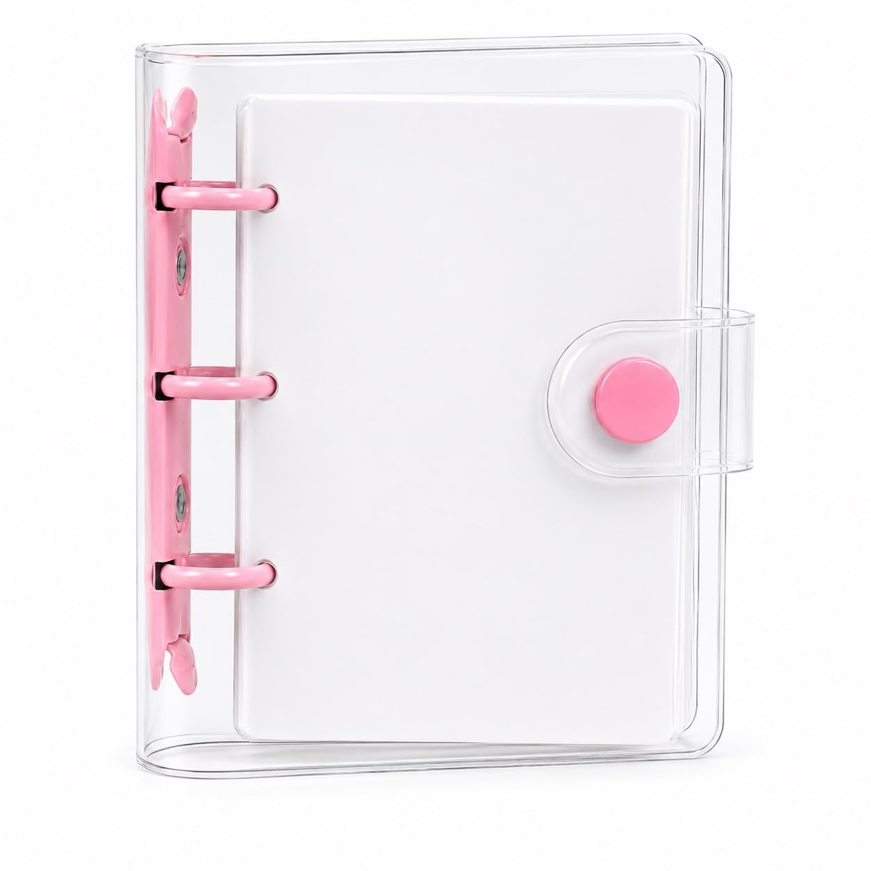 Press-On Nail Organiser Binder with 6 Clear Display Pages | Reusable Pages, Waterproof Material, Portable 3-Ring Binder, Magnetic Snap Closure, Salon & Home Use-image-34