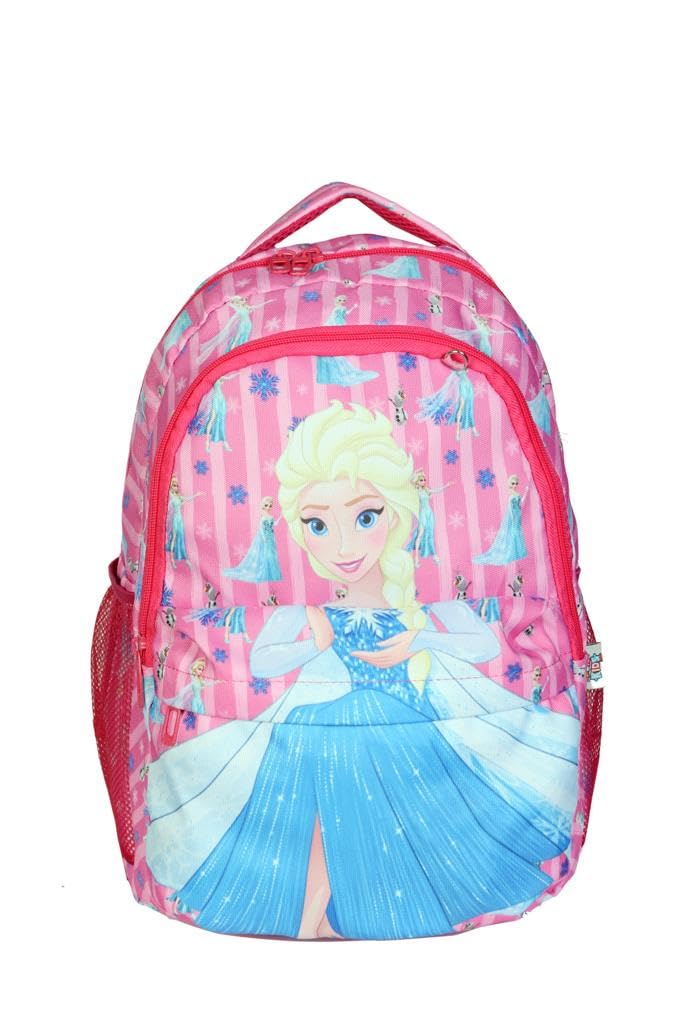 TahTicMer İlkokul Okul Ortaokul Sırt Çantası Kız Erkek Unisex Beslenme Çantalı Kalemlikli Ortopedik 3lü Set Prenses Okul Çantası Pembe