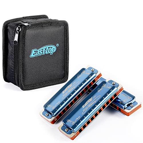 Easttop Harmonica 3-Pack