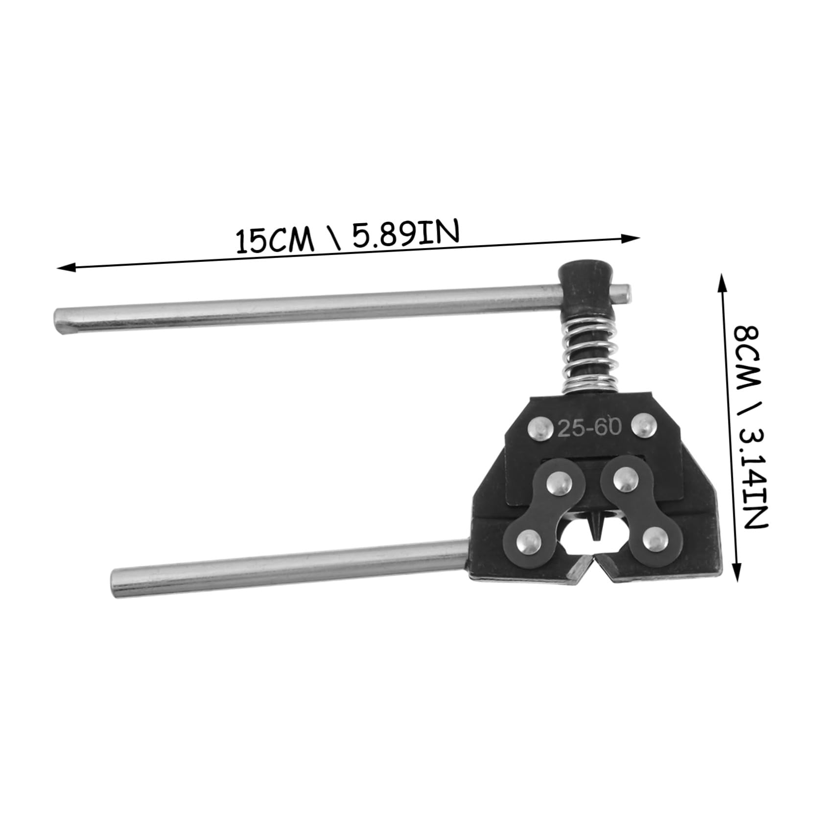 TOYANDONA Desmontador de Cadenas para Bicicleta y Motocicleta, Cortador de Cadena de Acero, Empuja el Pasador, Adecuado para Reparación y Mantenimiento