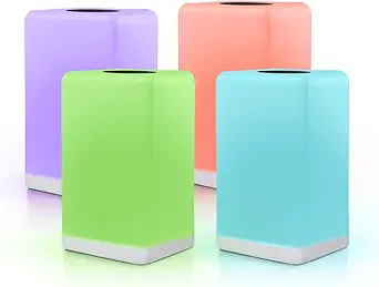 FriendLi - Subscription Required Wi-Fi LED Light for Long Distance Touch Lamp, Unique Gift for Connection, Best Friend, Relationship, Family, Friendship, Easy App Setup (Set of 4)