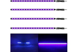 Top-Rated 12V Marine Boat Ultra Violet UV Black Light LED Lights Strip for Night Fishing