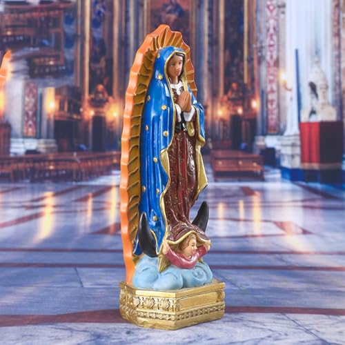 Figurine Vierge en résine, statuette religieuse idée cadeau - 7