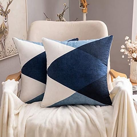 MIULEE Geometric Cushion Covers for Sofa Cover