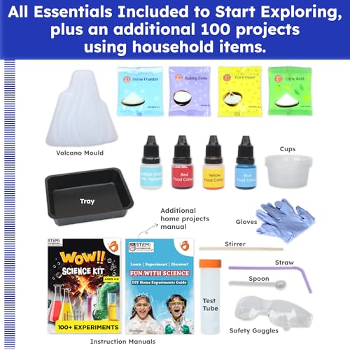 Butterfly EduFields 100+ Science Kits for Kids Age 4-8 | Science Kit Gifts for 6 Year Old Boys & Girls | Science Experiments for Kids 6-8 | Science Kits Age 4-8 | Cool 7 Year Old Gifts - Image 5