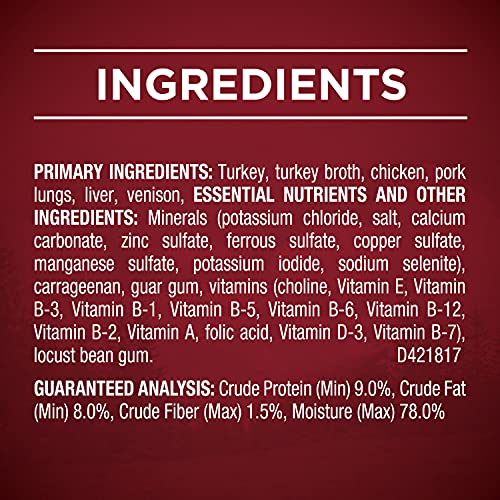 Purina ONE Wet Dog Food True Instinct Classic Ground Grain-Free Formula With Real Turkey And Venison High Protein Wet… - Image 6