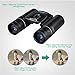 Kissarex Adults Compact Travel Binoculars: 8x21 Mini Small Size Lightweight Best Outdoor Theatre Tactical Hiking Kids Concert Sports Camping Low-Light Night Vision Waterproof