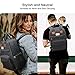 HOBEST Diaper Bag with Changing Pad, Large Travel Diaper Bag Backpack with Sunshade and USB Charging Port for Moms Dads, Waterproof Unisex Baby Diaper Bags for Boys Girls, Baby Registry Search