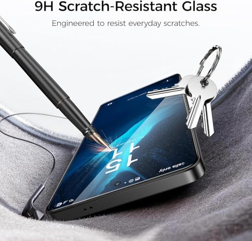 Image of Mr.Shield HD+ Screen Protector for Samsung Galaxy S26 Plus Tempered Glass Guard, 9H Hardness, Military Grade Protection, Easy Install, Case Friendly