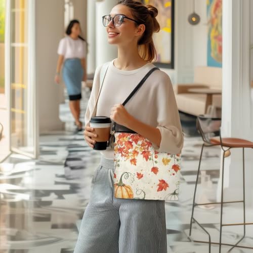 Image of HUGS IDEA Boho Bags for Women Leather Handbag Shoulder Bucket Crossbody Purse