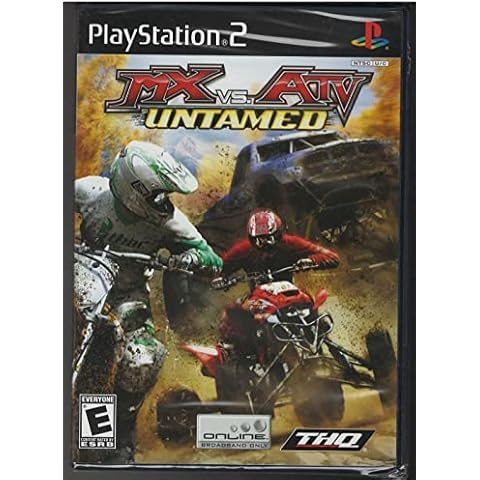 Mx Vs ATV Untamed - PS2 Game Cover