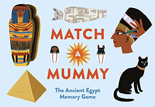 Laurence King Match a Mummy juego de memoria Egipto miniatura 1