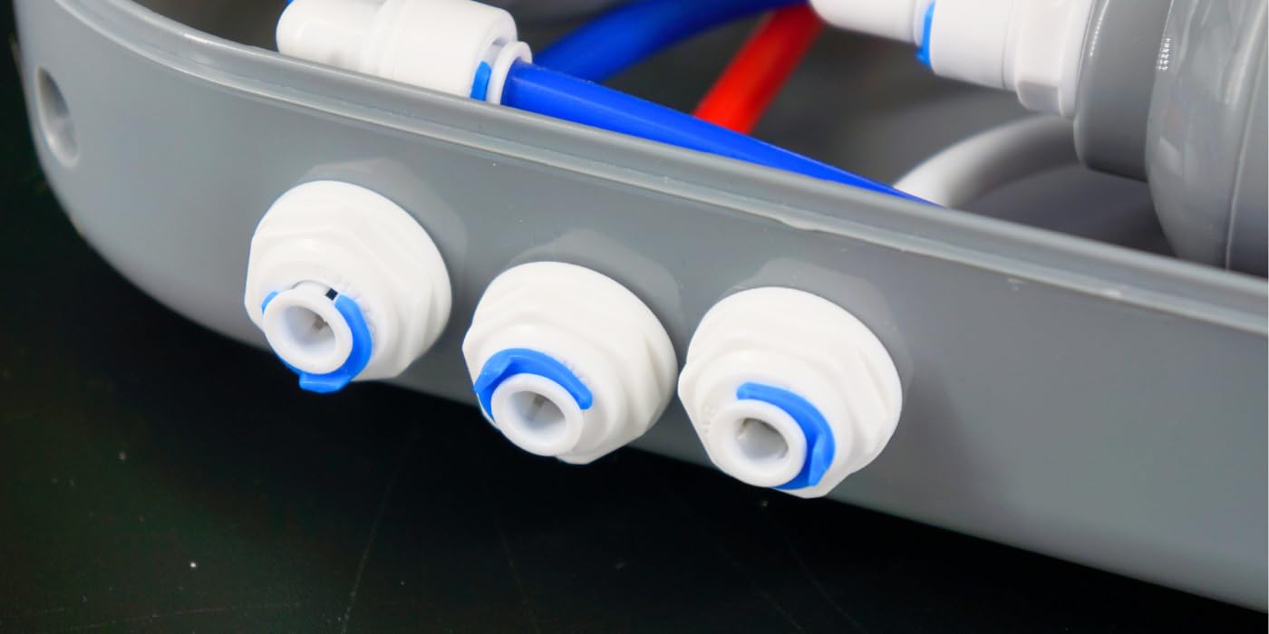 Ersatzfilter Set für Umkehrosmose Wasserfilter RO7 Slim mit Carbon Aktivkohlefilter Mineralisierung Ionisierung und Sedimentfilter 5-teilig für sauberes Trinkwasser