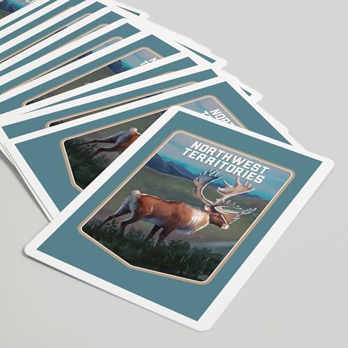 Lantern Press Northwest Territories, Naipes Póker 52 cartas miniatura 5