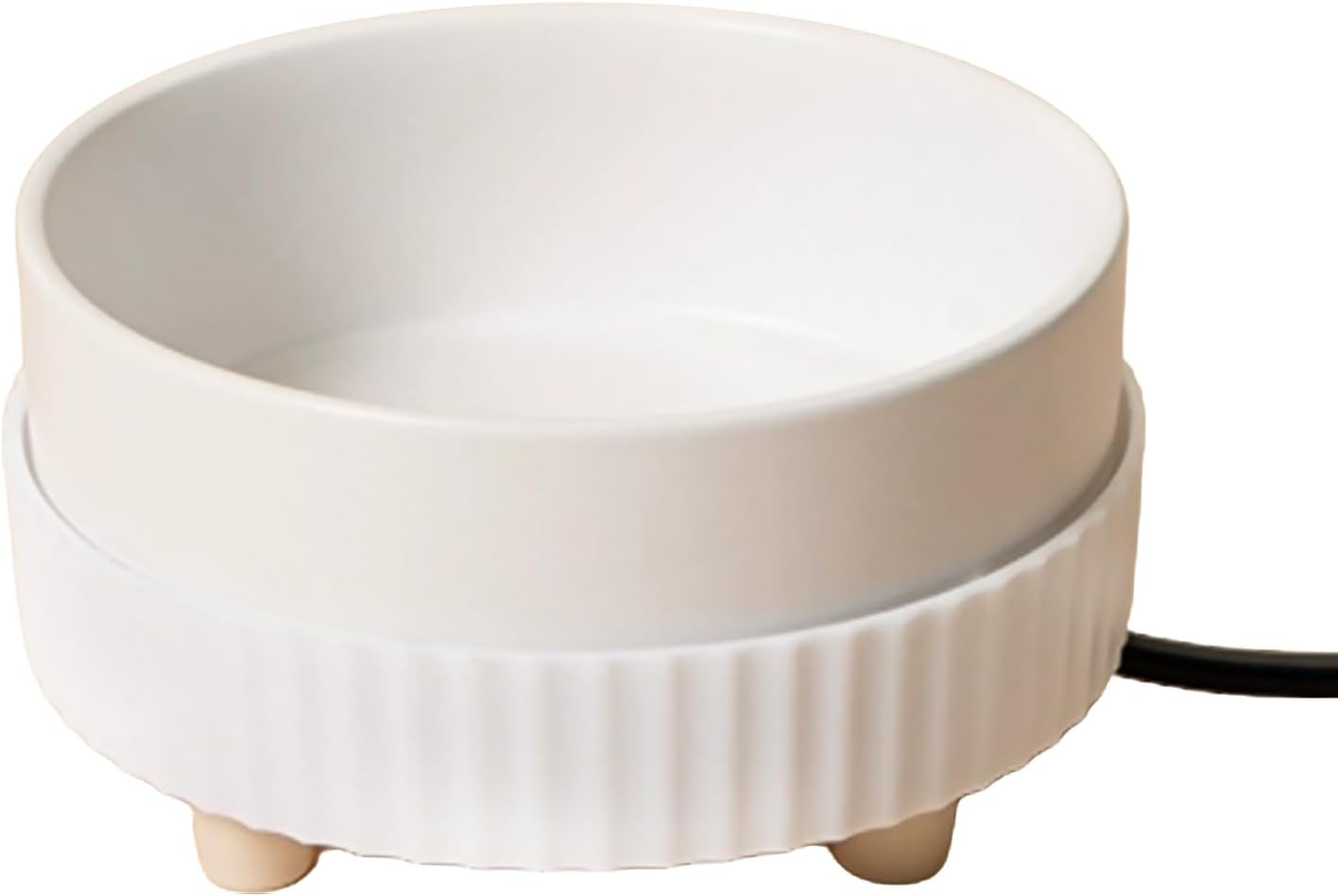 Heated Water Bowl, Rechargeable Hot Water Bowl, Heated Outdoor Pet Bowl, Heated Pet