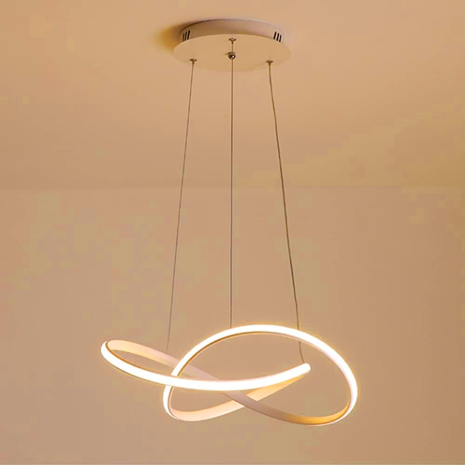 Black Pendant Lights - Classic Hanging Lights Set -6