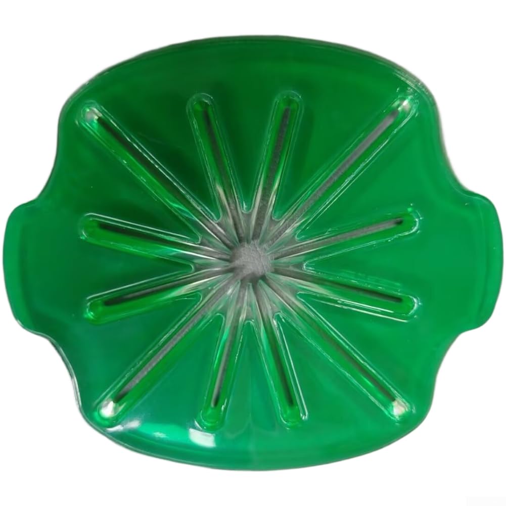 Runder 6-Draht Besen ABS TPR für spritzschutz für Mixer Runder(Green) | 6-Draht Konstruktion, effektives Aufschlagen, für spritzschutz-Funktion, rote Farbe, kompatibel mit Standmixern