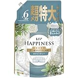 レノア Lenor ハピネス 夢ふわタッチ 柔軟剤 ホワイトティー 詰め替え 1,900mL [大容量]