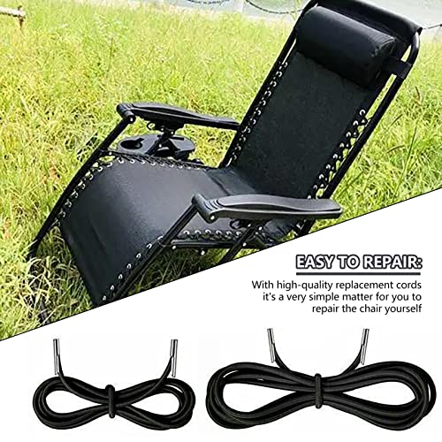 Cordão Elástico Para Cadeira Espreguiçadeira,Cadarços de Bungee de Substituição Universal | Kit de f