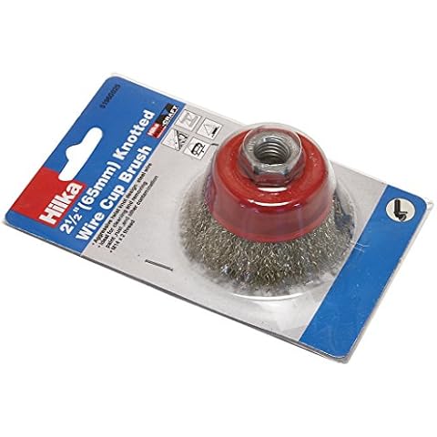 Hilka Brassed Steel Crimp Cup Brush Cover