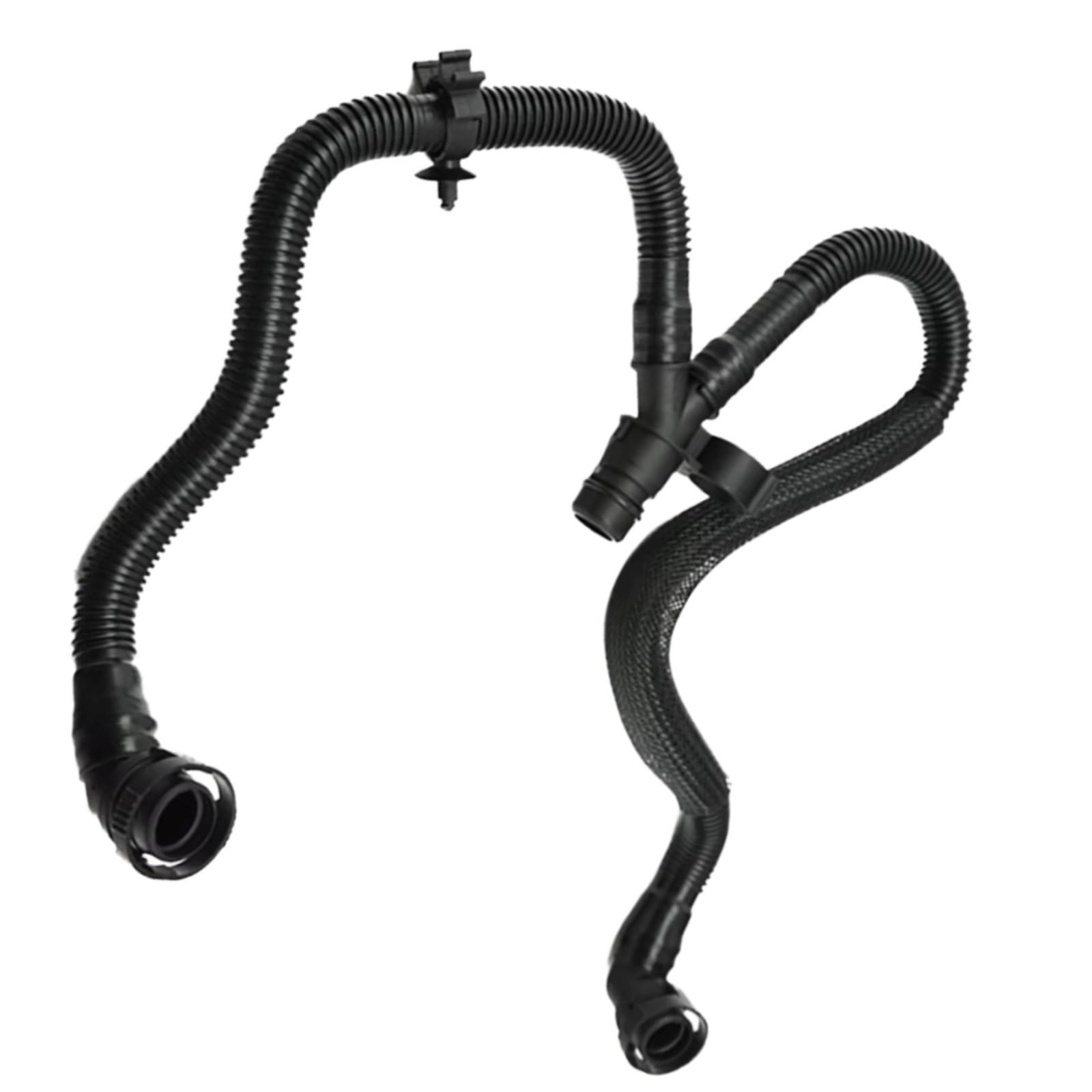 Fvoirss One Color Engine Breather Vent Hose Compatible With A6 For Allroad C7 4Gh 4Gj 3.0 Tfsi For Quattro 2012 2013 2014 Auto Pcv Hose Crankcase Breather Vent Tube 06E103217ad