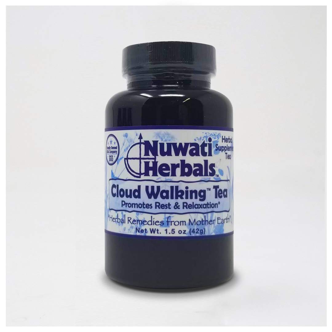 Cloud Walking Herbal Tea Promotes Rest and Relaxation by Nuwati Herbals, Loose Tea, 1.5 Ounces
