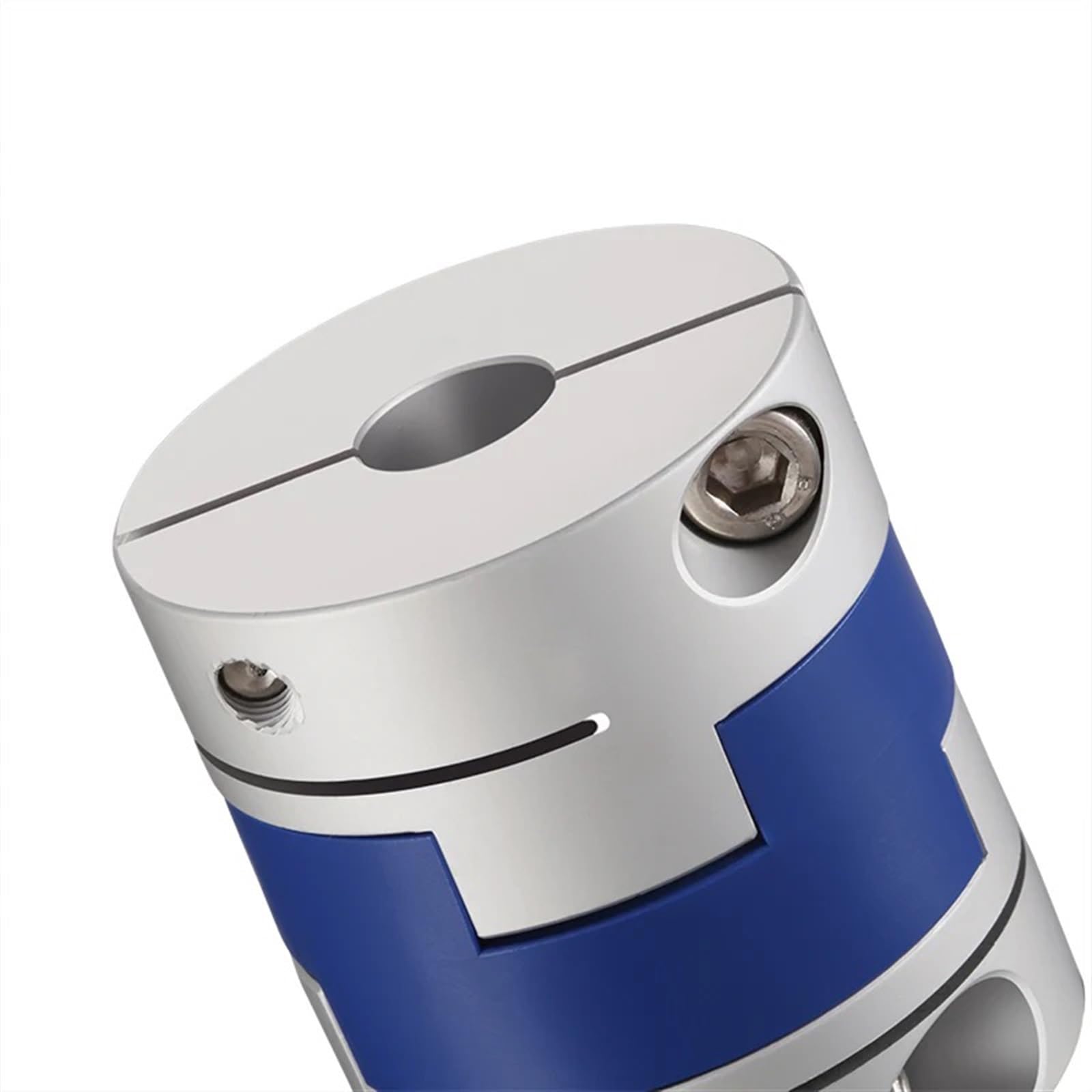 4 stücke Wellenkupplung Kraftübertragung Aluminiumlegierung Serie Koppler for Servomotor Schrittmotor Gerillt Elastisch(25X39mm 5mm to 12mm)