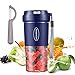 Licuadora portatil, mini licuadoras personales de, taza exprimidora de mano para batidos y batidos, batidora recargable USB de 1400 mAh perfecta para frutas, alimentos para bebes