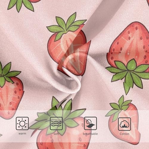 Cotton Toddler Underwear Floral Strawberries Pink Little Girl Panties Animal Briefs Underpants 2t3