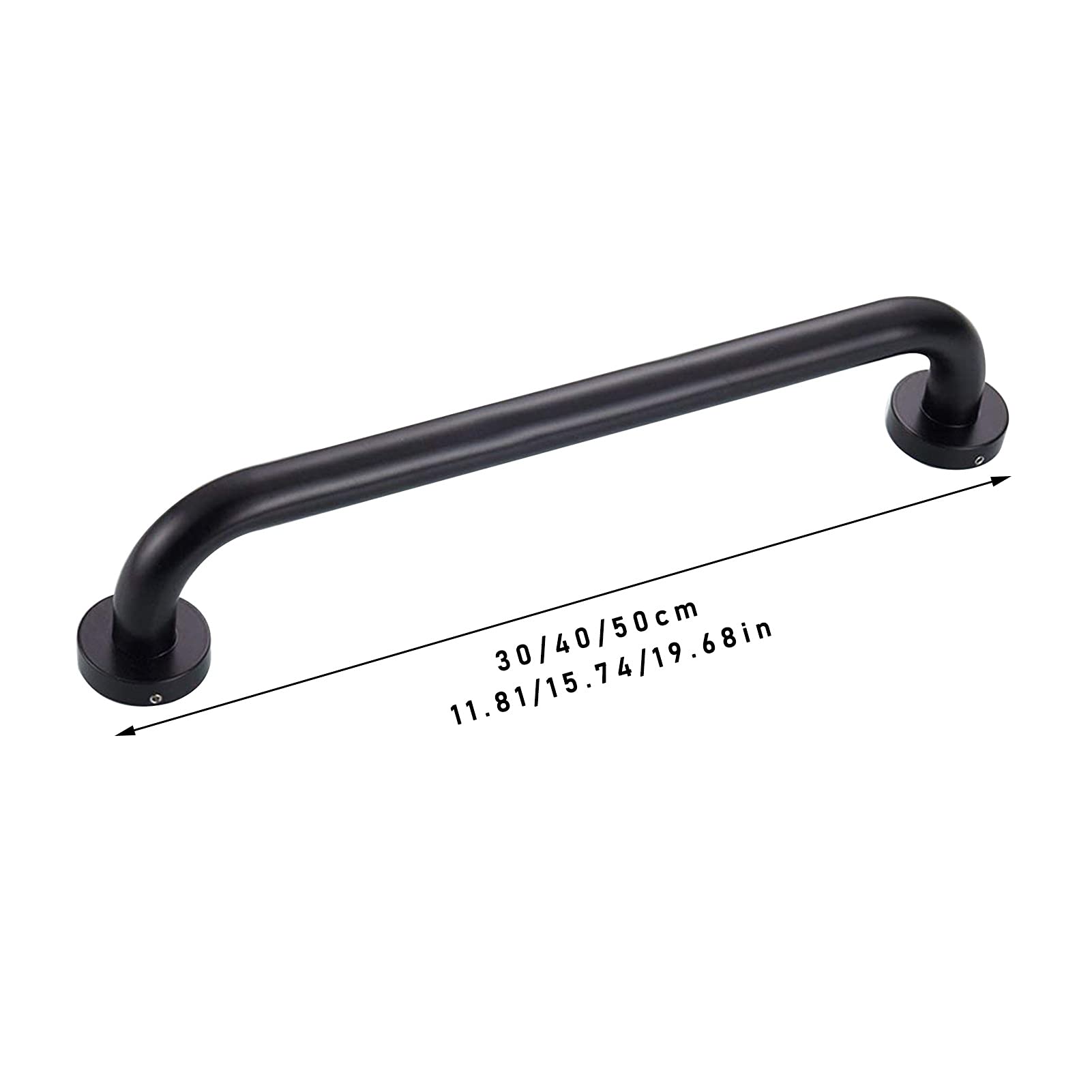Barra de Apoyo para baño, riel Antideslizante de Aluminio Espacial para Personas Mayores, discapacitadas y niños. Asa de Seguridad para Acceso al baño. Barra Antideslizante (30 cm)