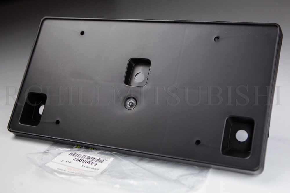 MITSUBISHI 6430A067 GENUINE OEM FACTORY ORIGINAL LICENSE BRACKET