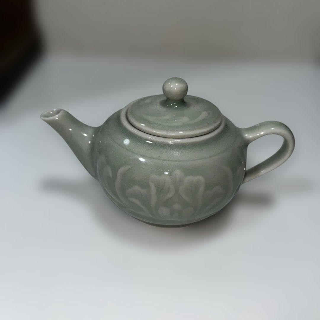 Amazon.co.jp: 中国龍泉 青磁 急須 景徳鎮 ミニポット 茶器 : ホーム