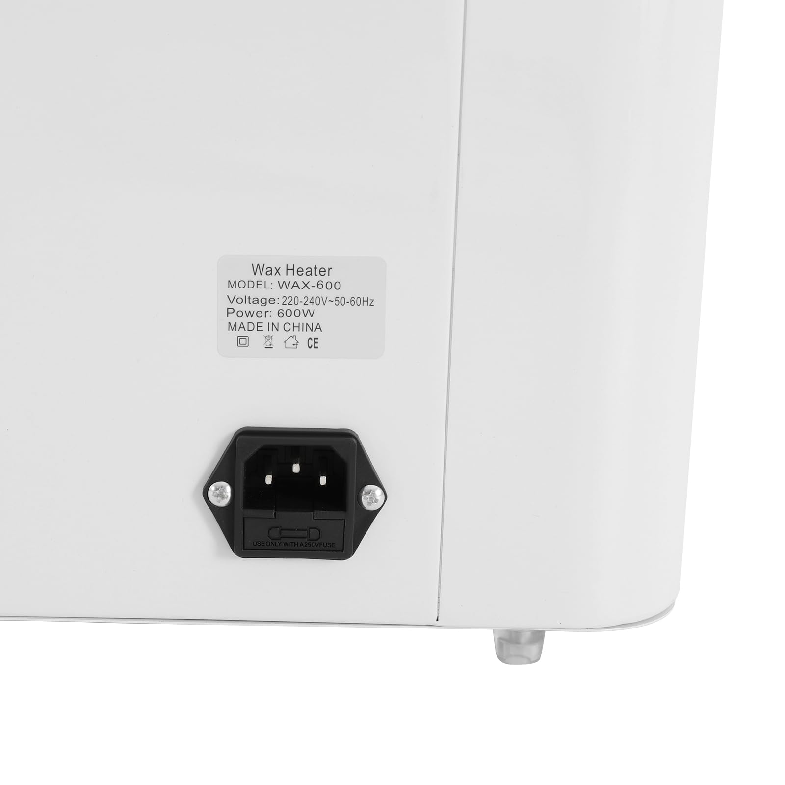 Scaldacera da 5 l, riscaldamento a cera, 600 W, elettrico, 0-120 °C, temperatura regolabile, scalda cera, doppia pentola per la depilazione