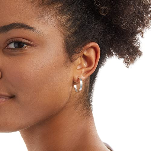 Image of Amazon Essentials 14K Gold Plated Square Edge Hoop