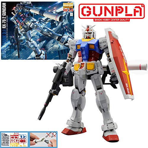 BANDAI - Master Grade Gundam RX-78-2 Ver 3.0 1/100