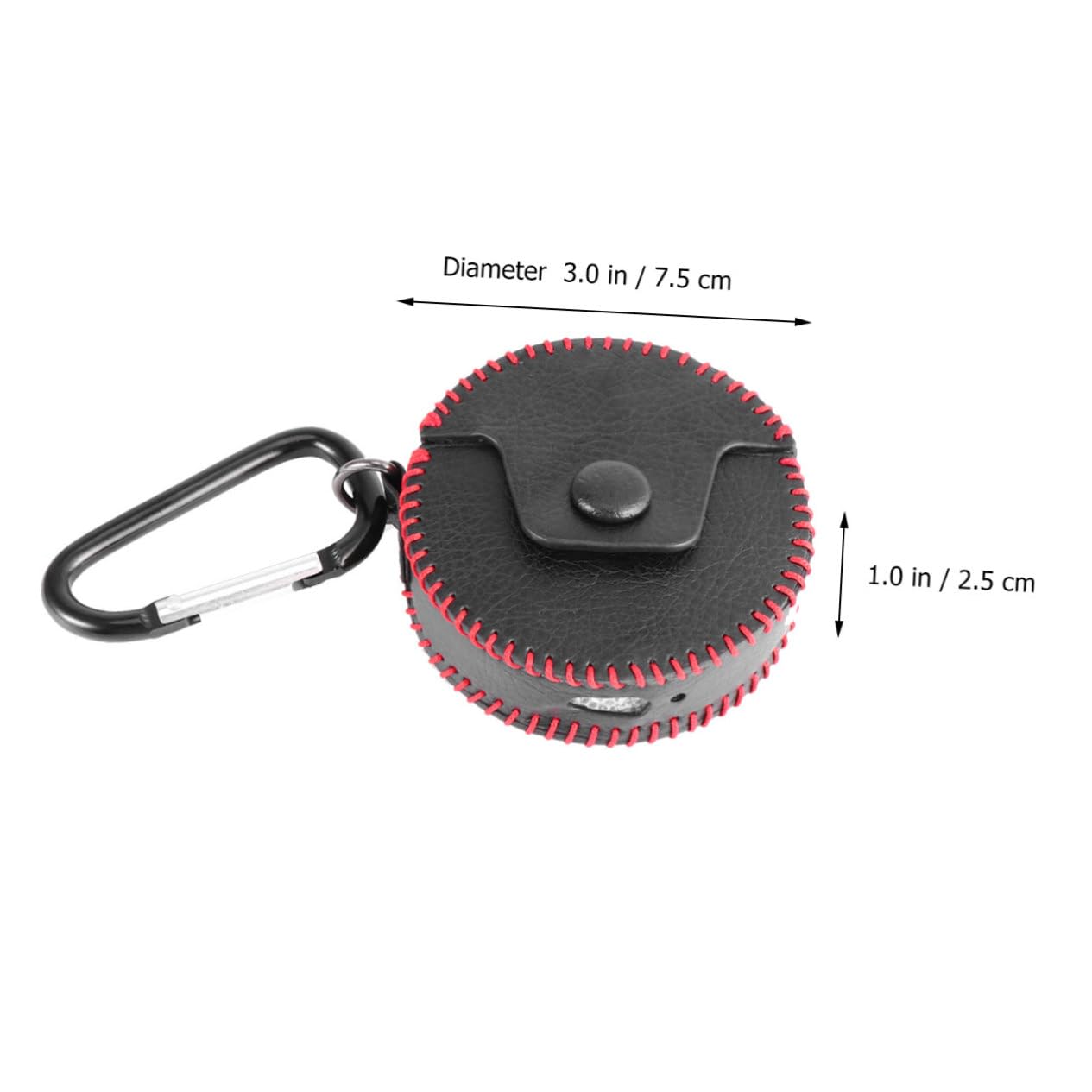 Hemobllo 3pezzi Custodia Protettiva Pelle Per Cuffie Wireless Antishock e Nera Per Attività All Aperto e Uso Quotidiano