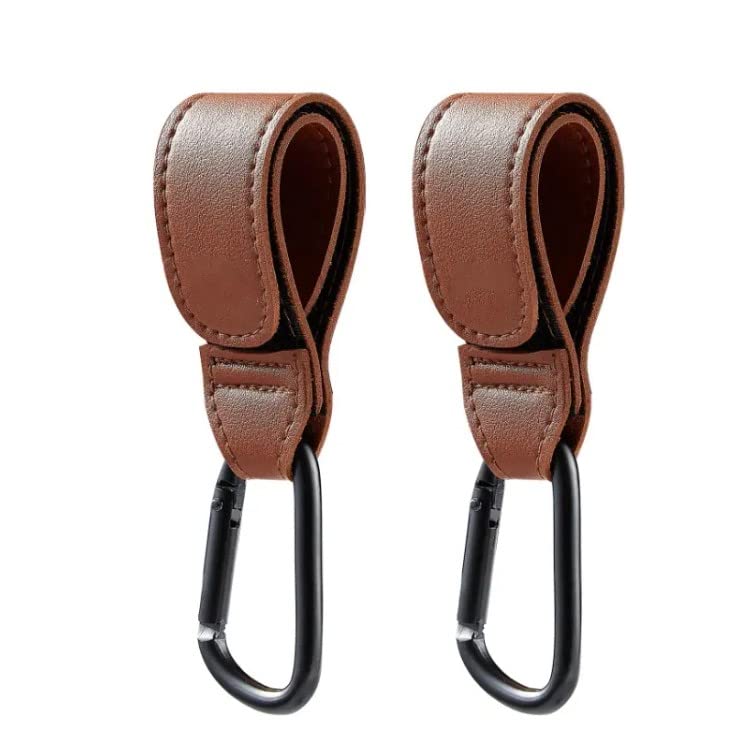 Ganchos Carro Bebe – 2 Enganches – Soportan hasta 20kg de peso - Mosquetón Carrito Bebe...