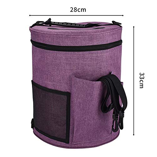 Ridecle Bolsa de armazenamento de lã, bolsa de armazenamento de roupas de grande capacidade, bolsa d