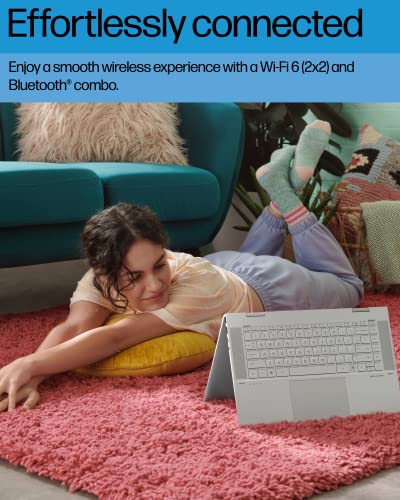 Hp Envy X360 Convertible 15-Inch Laptop, Intel Core I7-1260P Processor, Intel Iris Xe Graphics, 16 Gb Ram, 1 Tb Ssd, Windows 11 Home (15-Es2026Nr, Natural Silver Aluminum) #TOP6