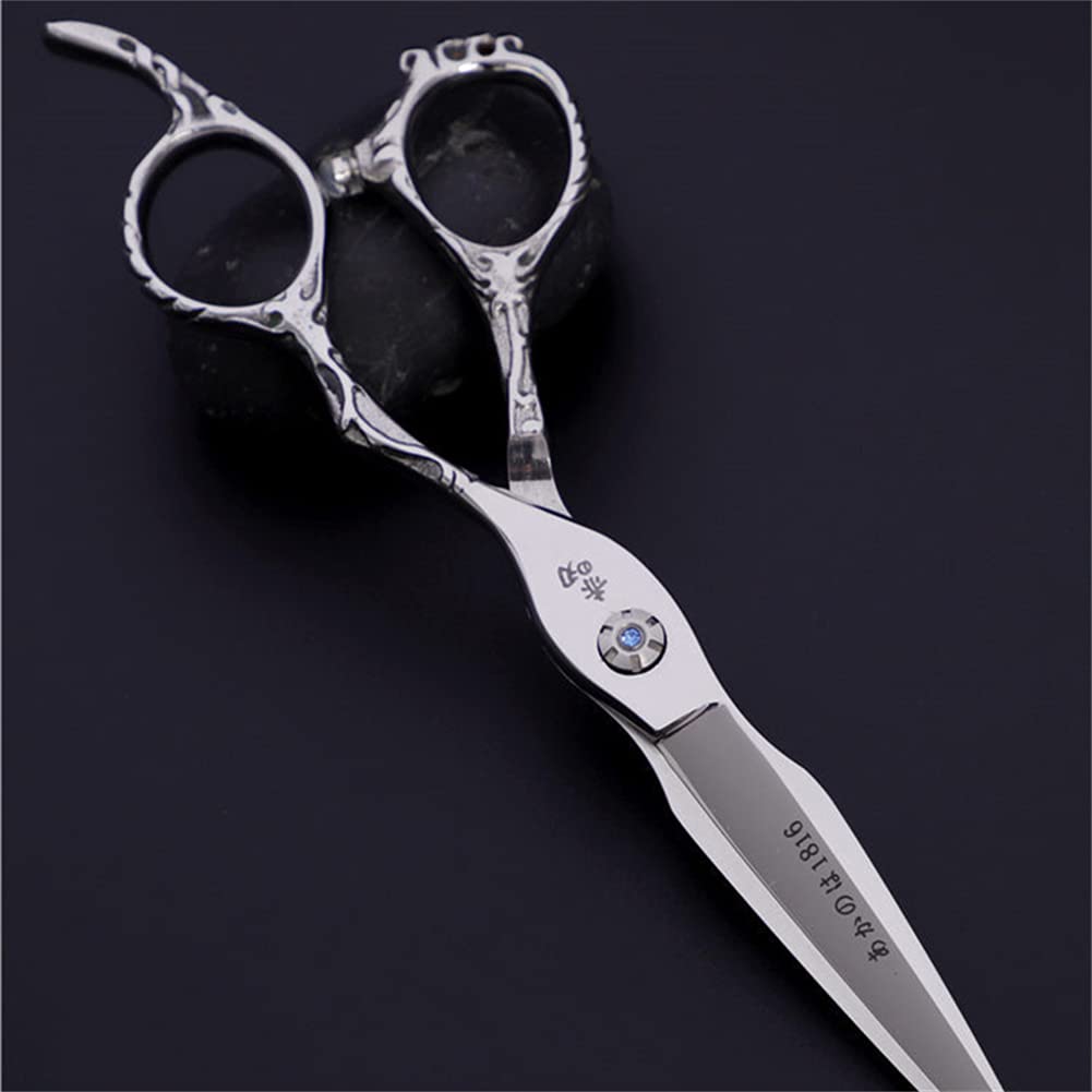 Couper Les Cheveux Ciseaux Dents À Effiler Ciseaux Set, Coiffeur Ciseaux Set, Japonais en Acier Inoxydable 6,0 Pouces, pour Salon De Coiffure, Coiffeur, Salon De Coiffure