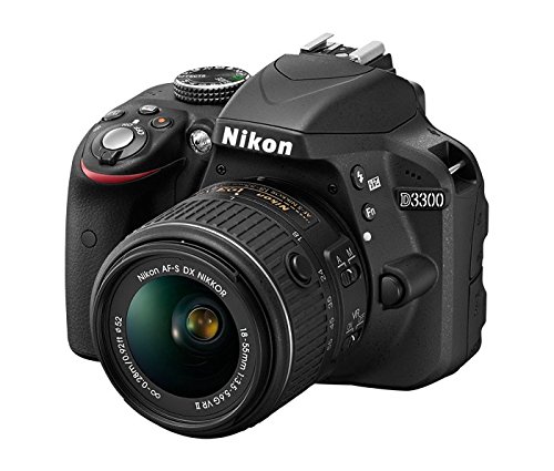 Buy Nikon D3300 24.2MP Digital SLR (Black) + AF-P DX NIKKOR 18